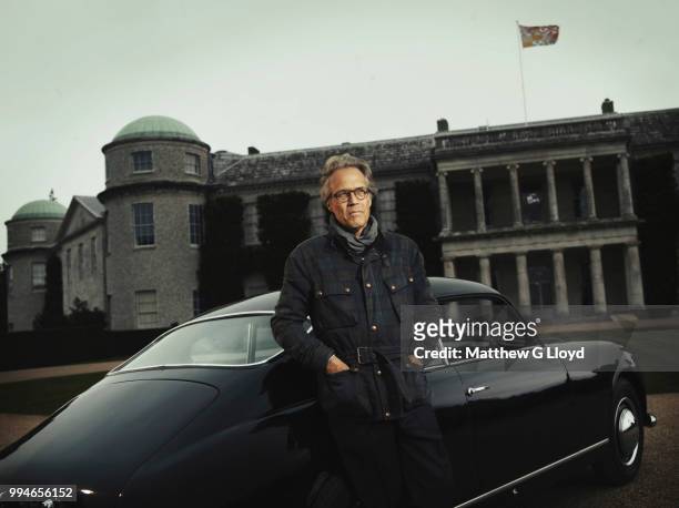 Aristocrat and founder of the Goodwood Festival of Speed, Charles Gordon-Lennox, Earl of March and Kinrara is photographed at his Goodwood Estate in...