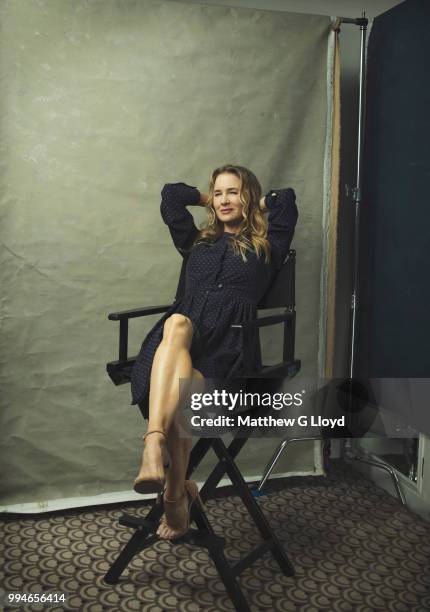 Actor Renee Zellweger is photographed for the Los Angeles Times on August 30, 2016 in London, England.