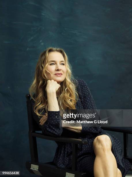 Actor Renee Zellweger is photographed for the Los Angeles Times on August 30, 2016 in London, England.