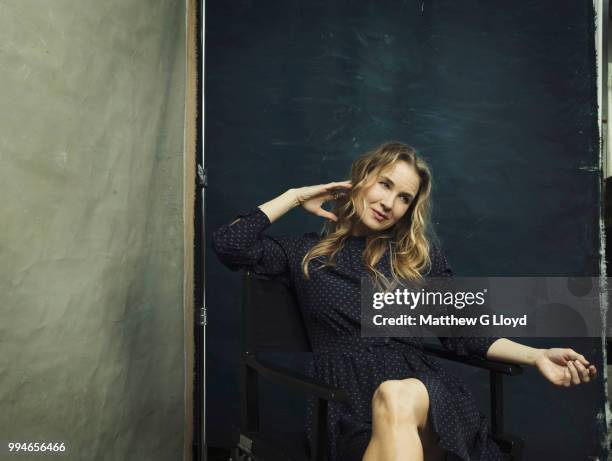 Actor Renee Zellweger is photographed for the Los Angeles Times on August 30, 2016 in London, England.