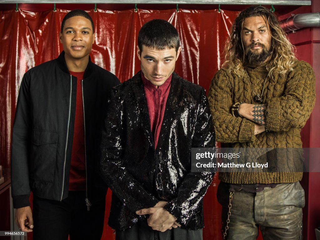 Cast of Justice League, Los Angeles Times USA, November 10, 2017