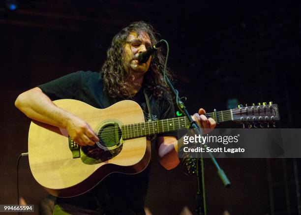 Adam Granduciel of The War On Drugs performs on Day 4 at Festival d'ete de Quebec on July 8, 2018 in Quebec City, Canada.