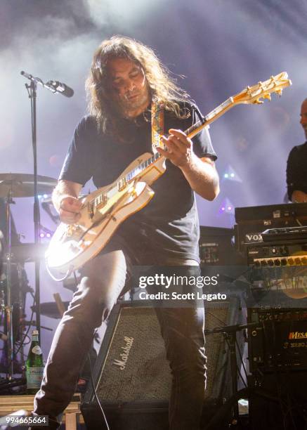 Adam Granduciel of The War On Drugs performs on Day 4 at Festival d'ete de Quebec on July 8, 2018 in Quebec City, Canada.