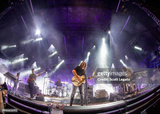 Adam Granduciel of The War On Drugs performs on Day 4 at Festival d'ete de Quebec on July 8, 2018 in Quebec City, Canada.