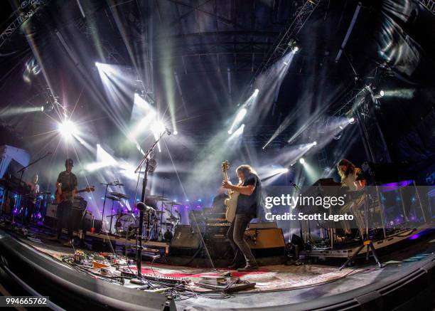 Adam Granduciel of The War On Drugs performs on Day 4 at Festival d'ete de Quebec on July 8, 2018 in Quebec City, Canada.