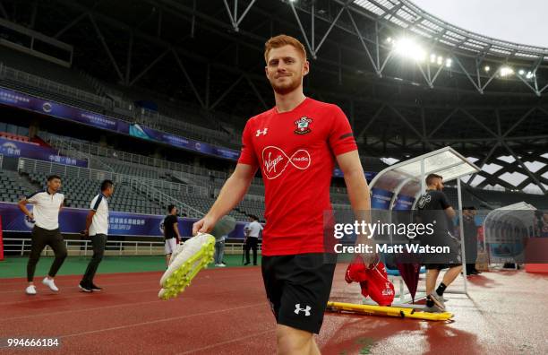 Harrison Reed during a Southampton FC training session, while on their pre season tour of China, on July 9, 2018 in Xuzhou, China.