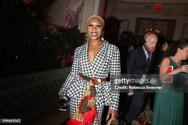 Cynthia Erivo attends the Tony Awards Gala at the Plaza on June 10, 2018 in New York, NY. Credit: Rebecca Smeyne for The New York Times.