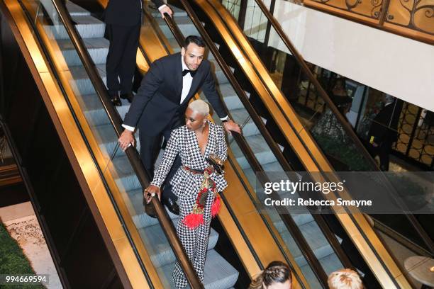 Cynthia Erivo attends the Tony Awards Gala at the Plaza on June 10, 2018 in New York, New York.