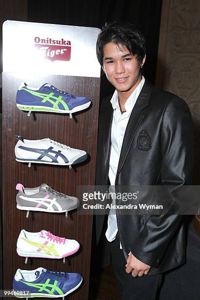 Actor BooBoo Stewart backstage during the 12th annual Young Hollywood Awards sponsored by JC Penney , Mark. & Lipton Sparkling Green Tea held at the...
