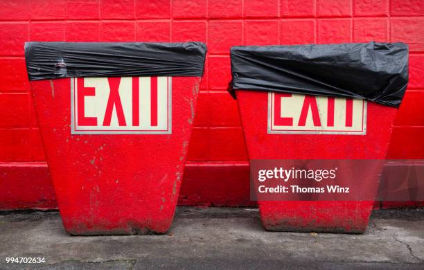 666 Red Garbage Cans Stock Photos, High-Res Pictures, and Images ...