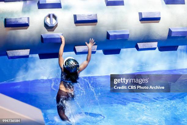 "Unsung Heroes" -- Pictured: Yesenia "Jeszie" Geronimo. Five unsung heroes compete in TKO: TOTAL KNOCK OUT, a new one-hour obstacle course...