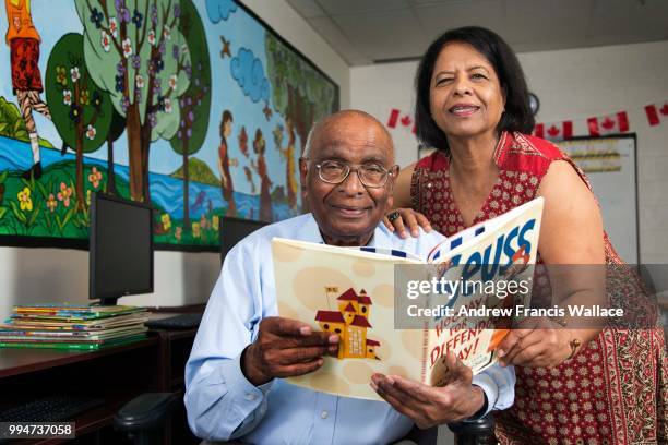 Robert Koil and Fahmeeda Qureshi pose at the Rexdale Community Hub, July 4, 2018. A 2016 census found more than 130K or almost 5% of Torontonians are...