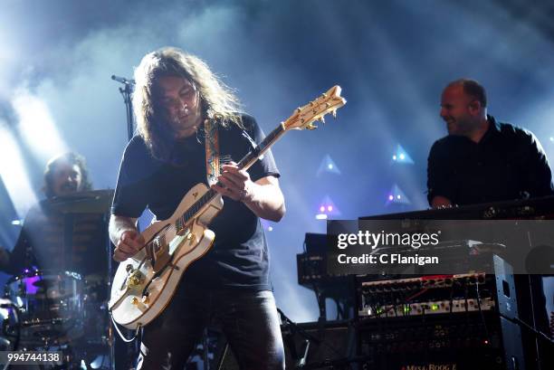 Adam Granduciel and 'The War on Drugs' performs during the 51st Festival d'ete de Quebec on July 8, 2018 in Quebec City, Canada.