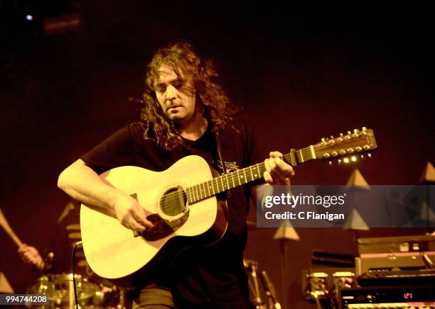 Adam Granduciel and 'The War on Drugs' performs during the 51st Festival d'ete de Quebec on July 8, 2018 in Quebec City, Canada.