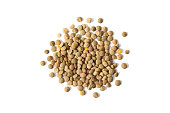 Lentils from above