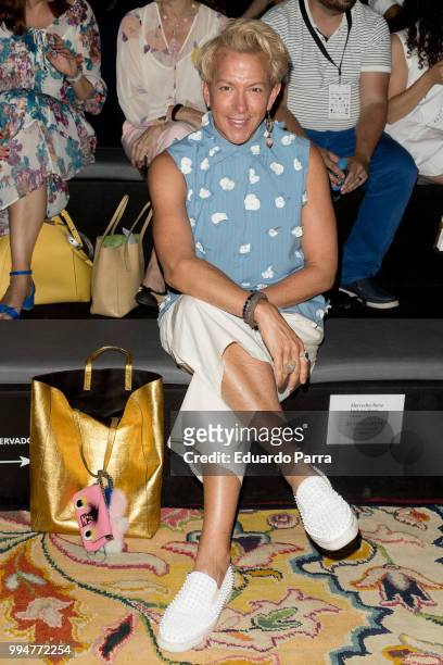 Derek Warburton attends Roberto Verino show at Mercedes Benz Fashion Week Madrid Spring/ Summer 2019 on July 9, 2018 in Madrid, Spain. On July 9,...