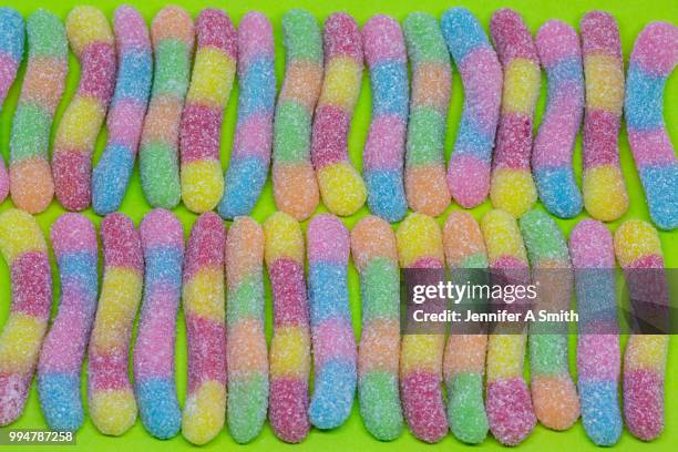 colourful candy - zuur stockfoto's en -beelden