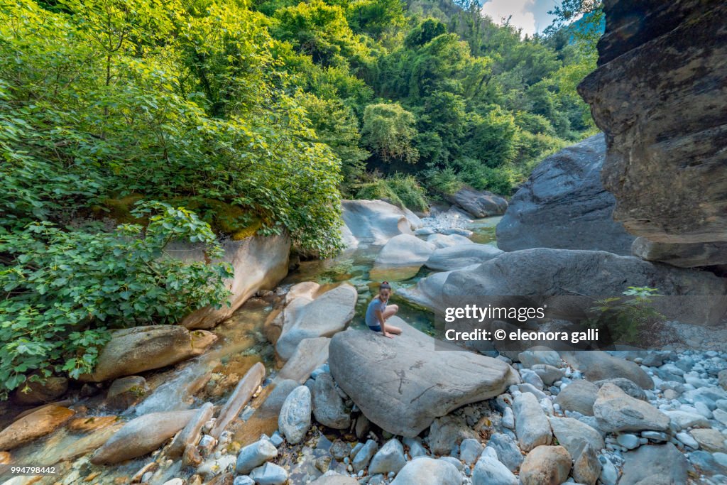 Relax in the river