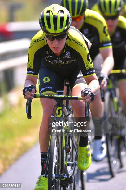 Jessica Allen of Australia and Team Mitchelton-Scott / during the 29th Tour of Italy 2018 - Women, Stage 4 a 109km stage from Piacenza to Piacenza /...