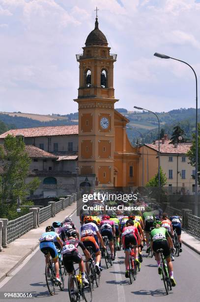 Urska Zigart of Slovenia and Team BTC City Ljubljana / Enara Lopez of Spain and Team Bizkaia Durango - Euskadi Murias / Skylar Schneider of The...