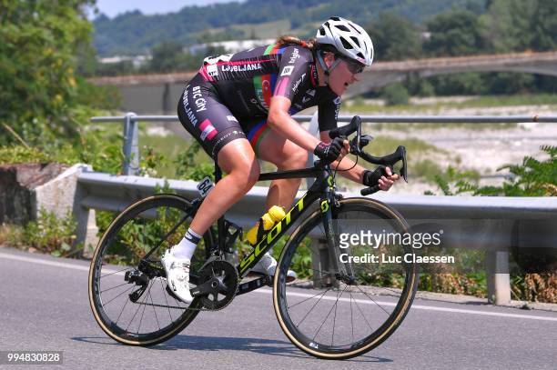 Olena Pavlukhina of Azerbaijan and Team BTC City Ljubljana / during the 29th Tour of Italy 2018 - Women, Stage 4 a 109km stage from Piacenza to...