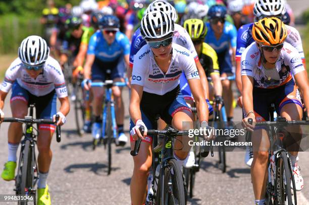 Cecilie Uttrup Ludwig of Denmark and Cervelo-Bigla Pro Cycling Team / during the 29th Tour of Italy 2018 - Women, Stage 4 a 109km stage from Piacenza...