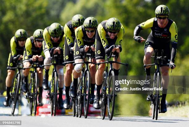 Adam Yates of Great Britain / Jack Bauer of New Zealand / Luke Durbridge of Australia / Mathew Hayman of Australia / Michael Hepburn of Australia /...