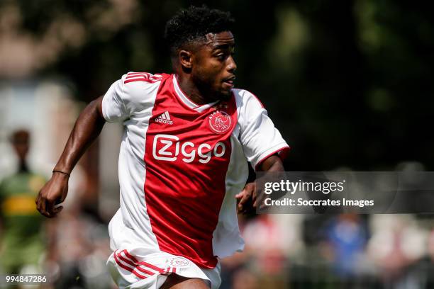 Che Nunnely of Ajax during the Club Friendly match between Ajax v FC Nordsjaelland at the Sportpark Putter Eng on July 7, 2018 in Putten Netherlands