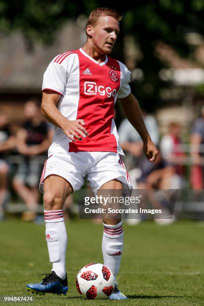 Dani de Wit of Ajax during the Club Friendly match between Ajax v FC Nordsjaelland at the Sportpark Putter Eng on July 7, 2018 in Putten Netherlands