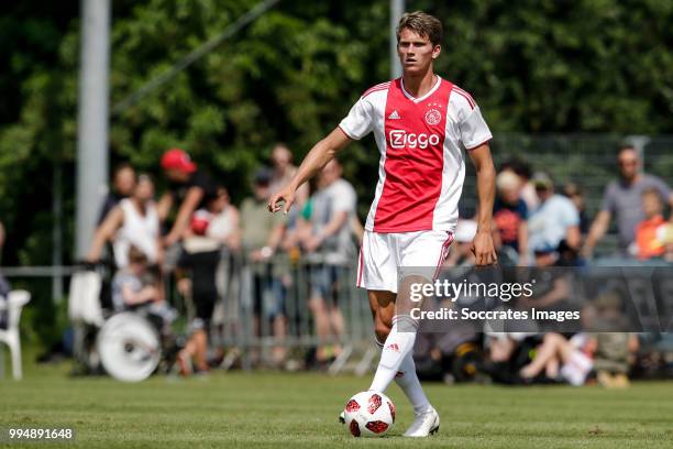 Sven Botman of Ajax during the Club Friendly match between Ajax v FC Nordsjaelland at the Sportpark Putter Eng on July 7, 2018 in Putten Netherlands