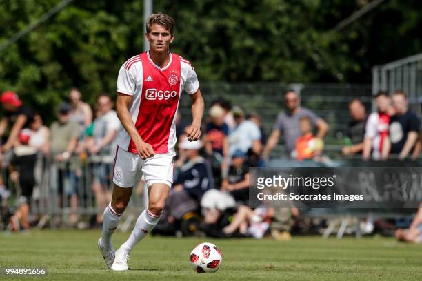 Sven Botman of Ajax during the Club Friendly match between Ajax v FC Nordsjaelland at the Sportpark Putter Eng on July 7, 2018 in Putten Netherlands