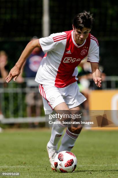 Jurgen Ekkenlenkamp of Ajax during the Club Friendly match between Ajax v FC Nordsjaelland at the Sportpark Putter Eng on July 7, 2018 in Putten...