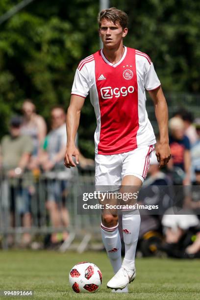 Sven Botman of Ajax during the Club Friendly match between Ajax v FC Nordsjaelland at the Sportpark Putter Eng on July 7, 2018 in Putten Netherlands