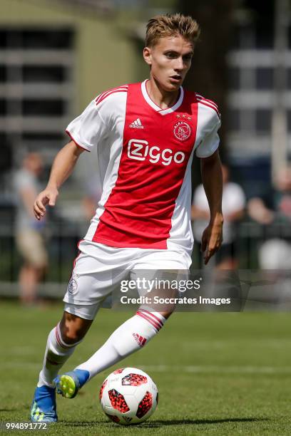 Teun Bijleveld of Ajax during the Club Friendly match between Ajax v FC Nordsjaelland at the Sportpark Putter Eng on July 7, 2018 in Putten...