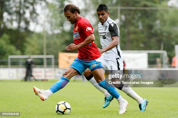 Filipe Teixeira of Steaua Bucharest during the Club Friendly match between Steaua Bucharest v PAOK Saloniki at the Sportpark Wiesel on July 9, 2018...