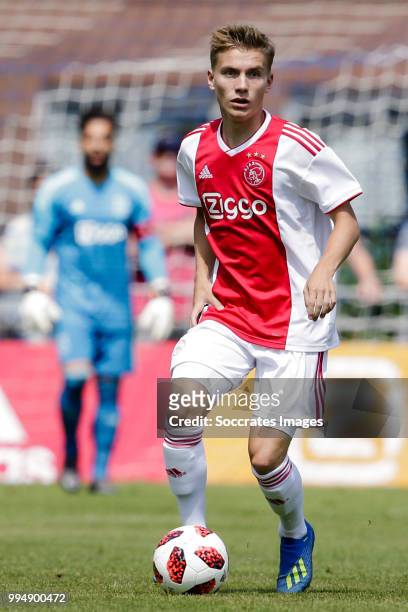 Teun Bijleveld of Ajax during the Club Friendly match between Ajax v FC Nordsjaelland at the Sportpark Putter Eng on July 7, 2018 in Putten...