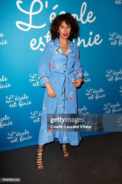 Director Anne Depetrini attends "L'Ecole est Finie" Pparis Premiere at UGC Cine Cite Bercy on July 9, 2018 in Paris, France.