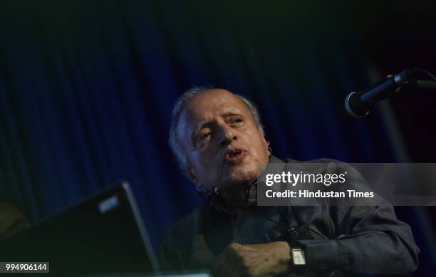 Swaminathan during the first FAS annual public lecture on Science and the Future of Agriculture organised by the Foundation for Agrarian Studies at...