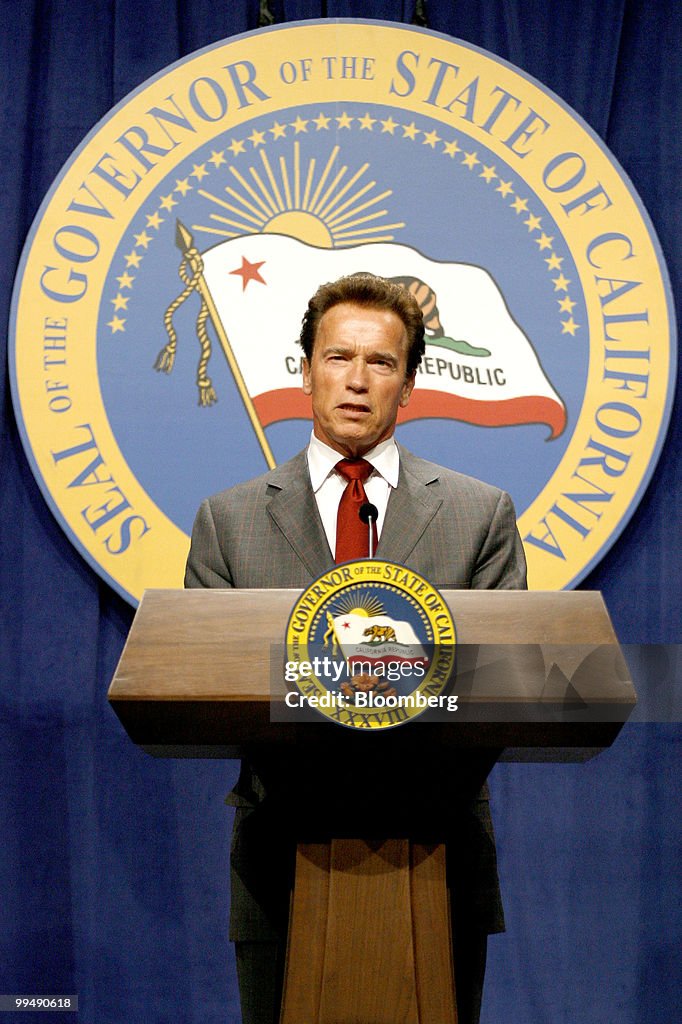 Gov. Schwarzenegger Readies "Terrible Cuts" To Close Budget Deficit