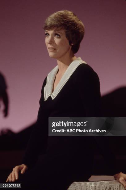 Julie Andrews appearing on 'The Julie Andrews Hour'.