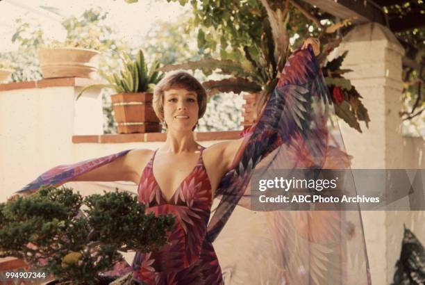 Julie Andrews promotional photo for 'The Julie Andrews Hour'.