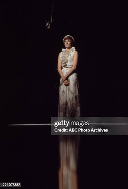 Julie Andrews performing on 'The Julie Andrews Hour'.