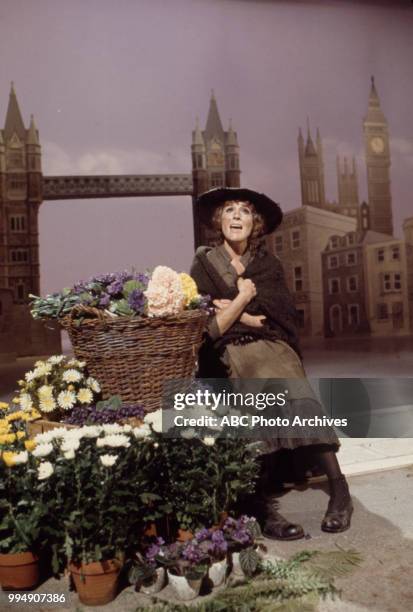 Julie Andrews appearing on 'The Julie Andrews Hour'.