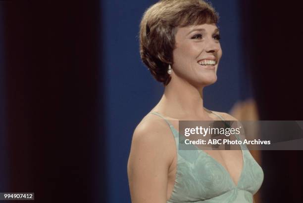 Julie Andrews appearing on 'The Julie Andrews Hour'.