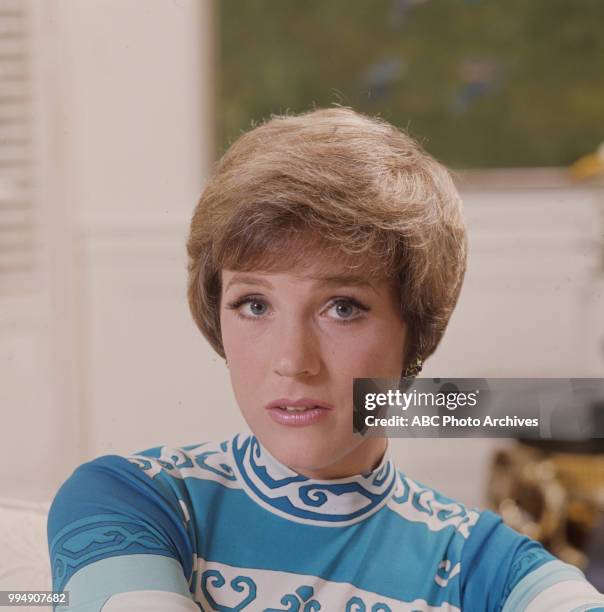 Julie Andrews promotional photo for 'The Julie Andrews Hour'.