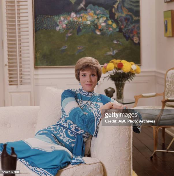 Julie Andrews promotional photo for 'The Julie Andrews Hour'.