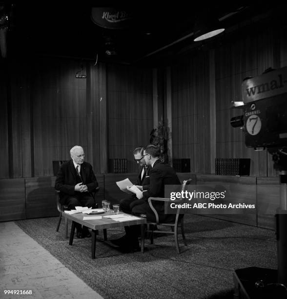 Speaker of the House John McCormack, Robert Fleming on Disney General Entertainment Content via Getty Images's 'Issues and Answers'.