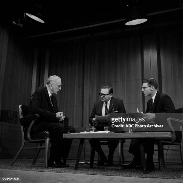 Speaker of the House John McCormack, Robert Fleming on Disney General Entertainment Content via Getty Images's 'Issues and Answers'.