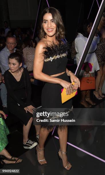 Camila Coelho attends the Ralph & Russo Couture Haute Couture Fall/Winter 2018-2019 show as part of Haute Couture Paris Fashion Week on July 2, 2018...