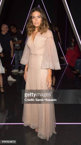 Mandy Moore attends the Ralph & Russo Couture Haute Couture Fall/Winter 2018-2019 show as part of Haute Couture Paris Fashion Week on July 2, 2018 in...